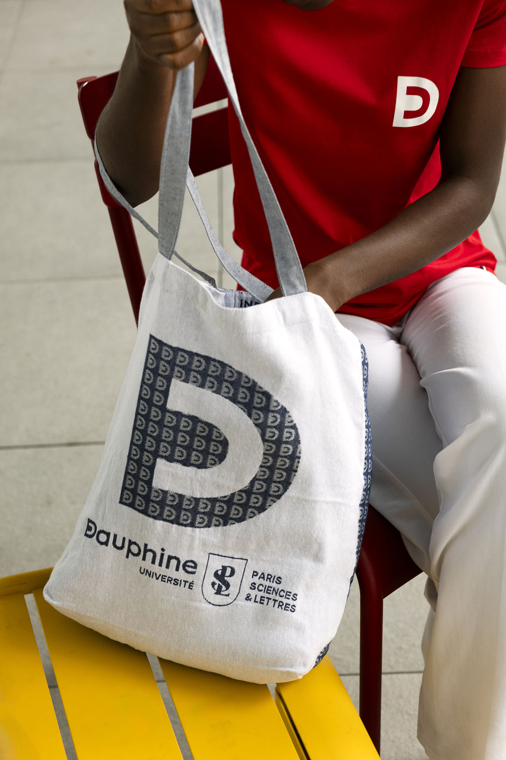 Le Tote Bag Campus Bleu Jean