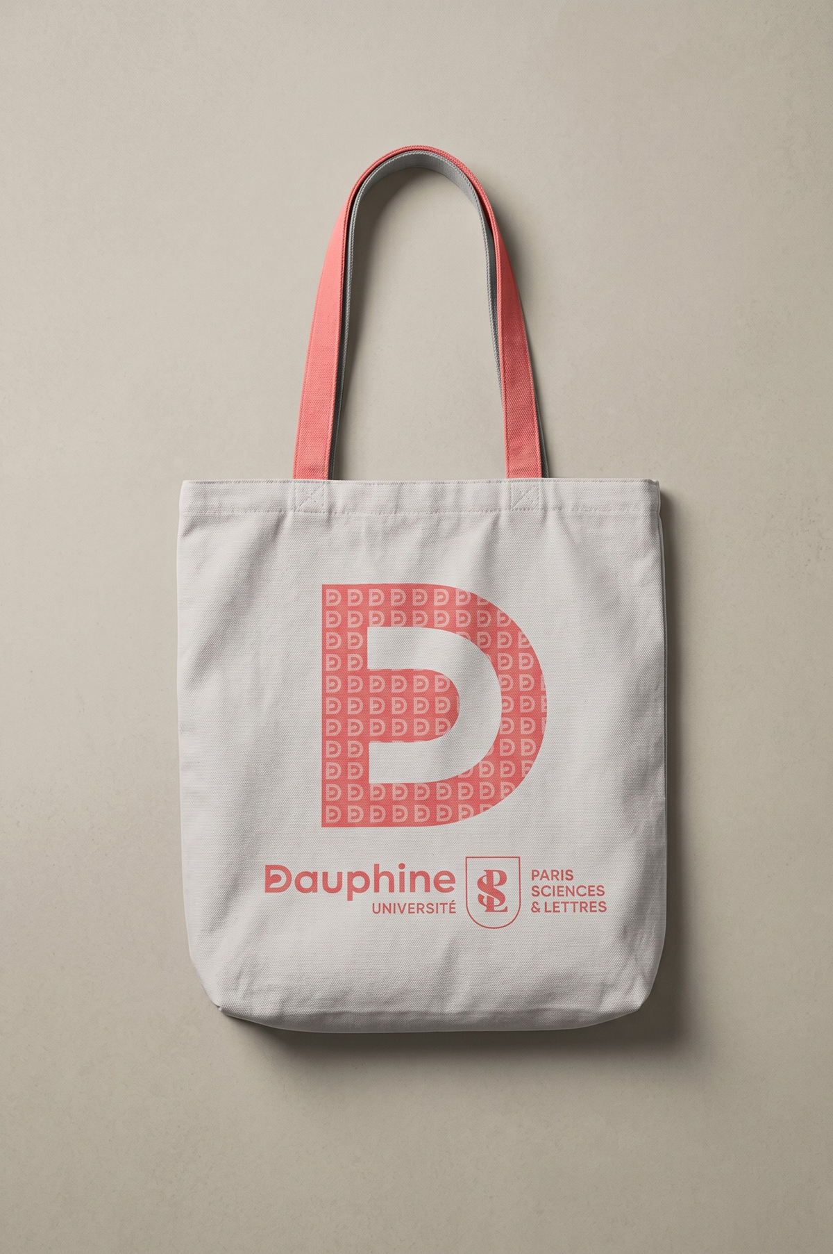 Le Tote Bag Campus Corail